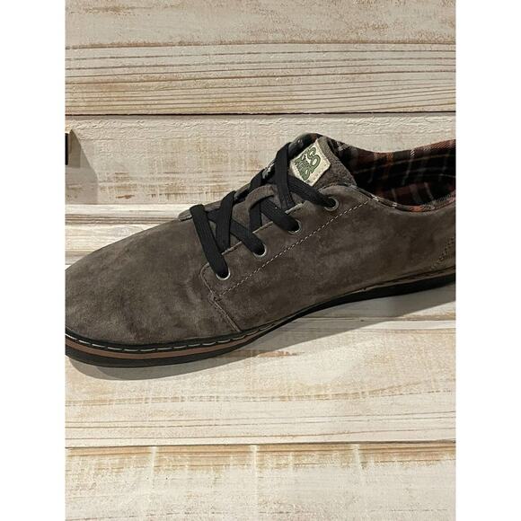 Eco Sneaks Simple Gray Suede Men's‎ Sneaker Shoe Size US 13 - Picture 3 of 9